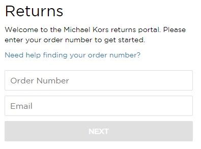 michael kors return policy pdf.